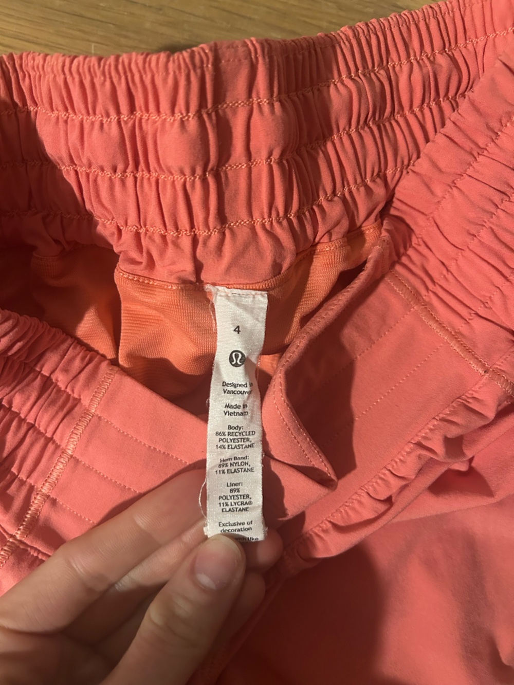 Lululemon Hotty Hot high rise 2.5” Shorts - Picture 2 of 4